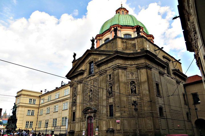 St. Francis church from Karlova street